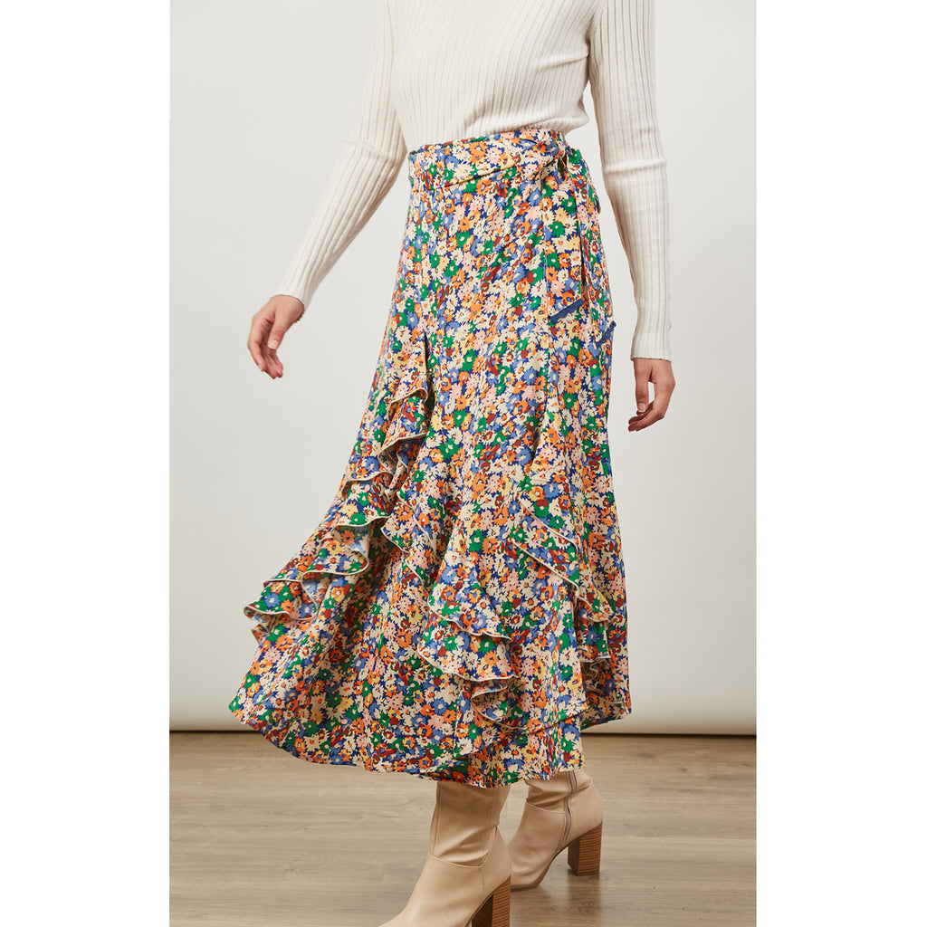 Skirt Romance Wrap - Meadow Bloom