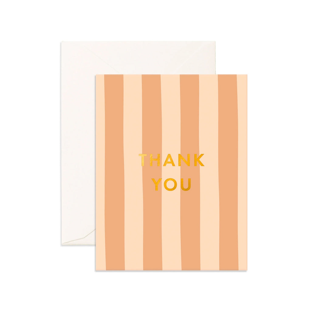 Card Thank You Corsica Stripe Greeting