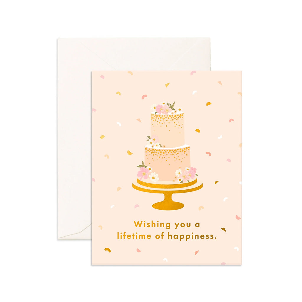 Card Lifetime Of Happiness Greeting