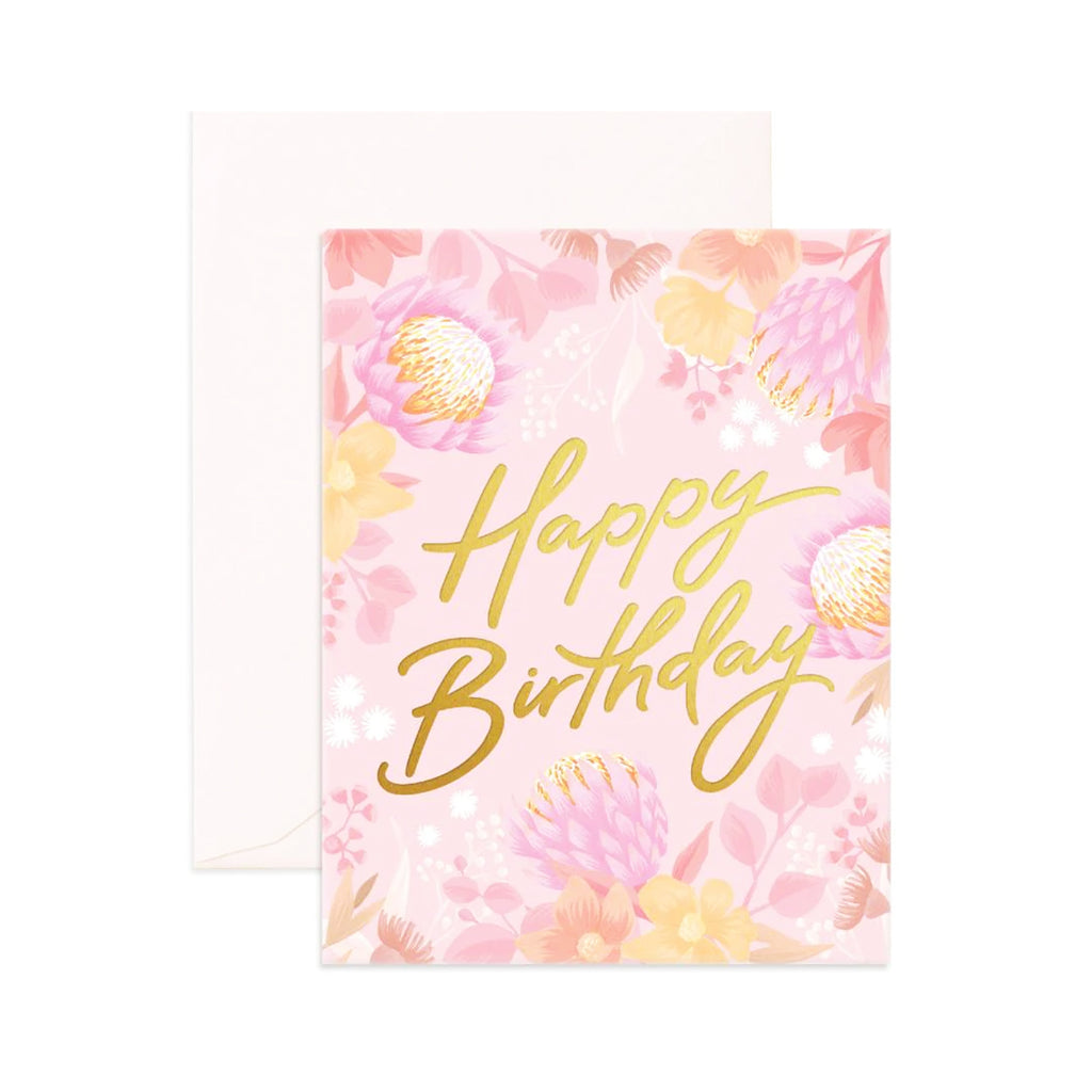 Card Happy Birthday Floribunda