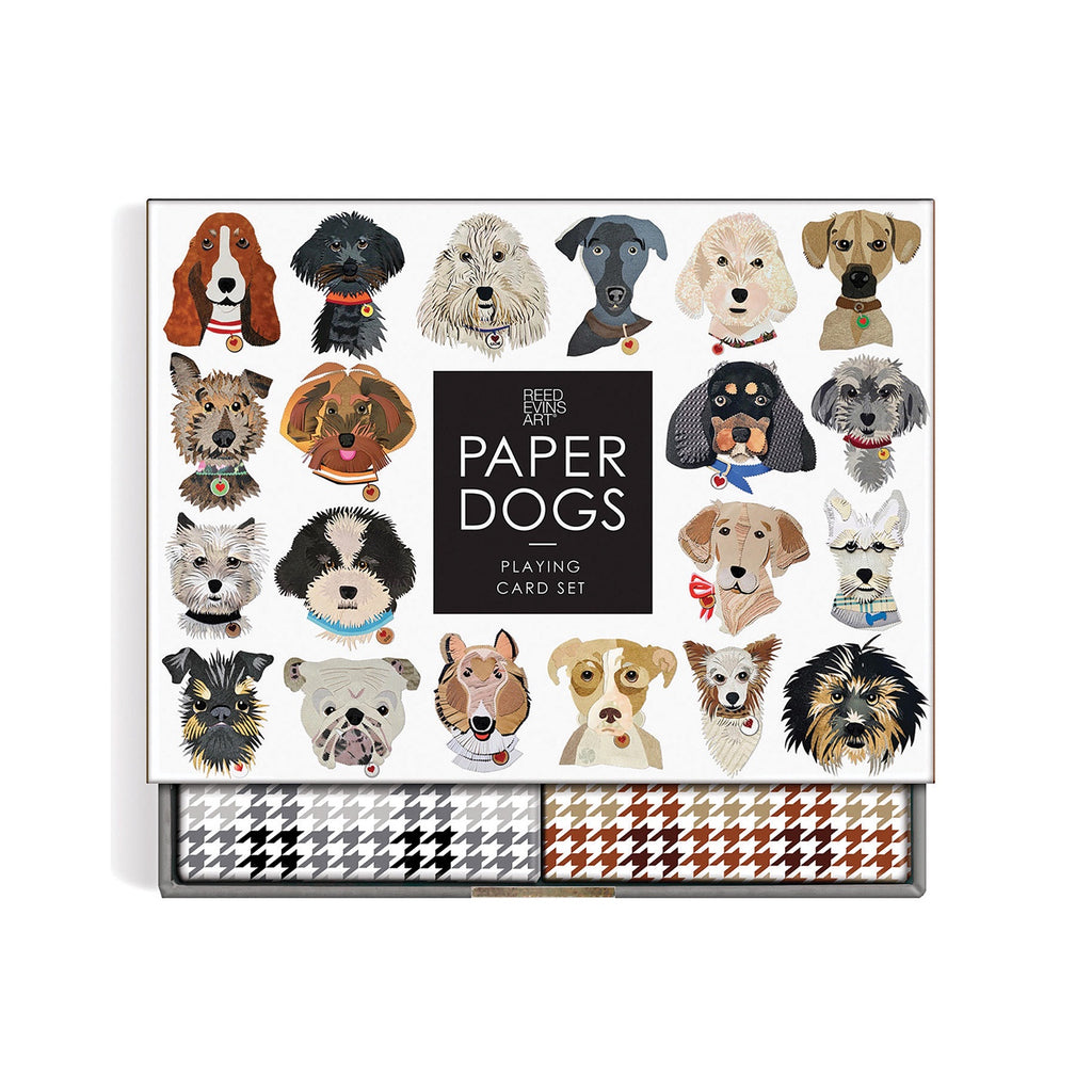 Playing Card set - Paper dogs