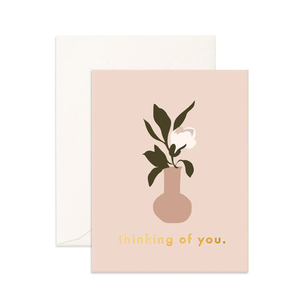 Card Thinking Of You Still Life Greeting