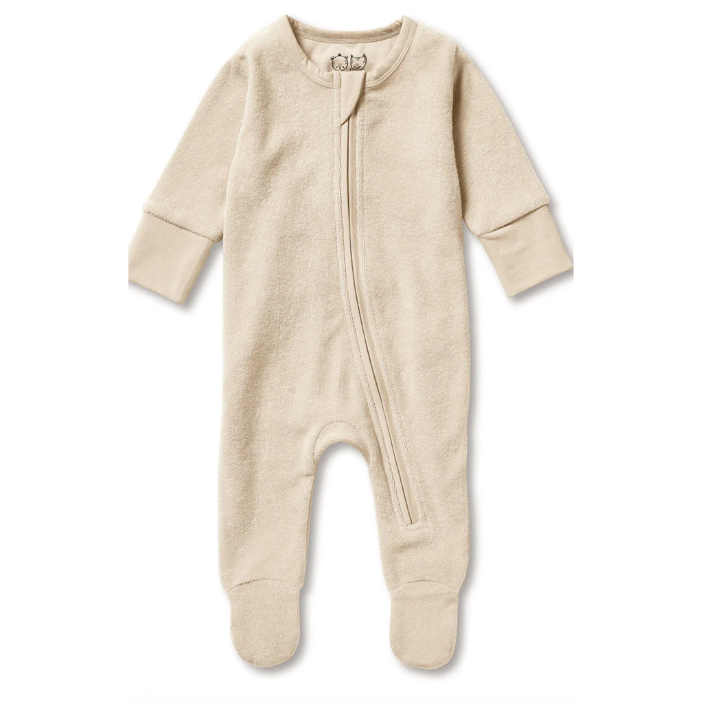 Zipsuit Terry Organic - Oatmeal