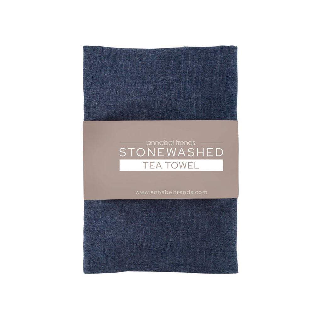 Tea Towel Stonewashed - Ink