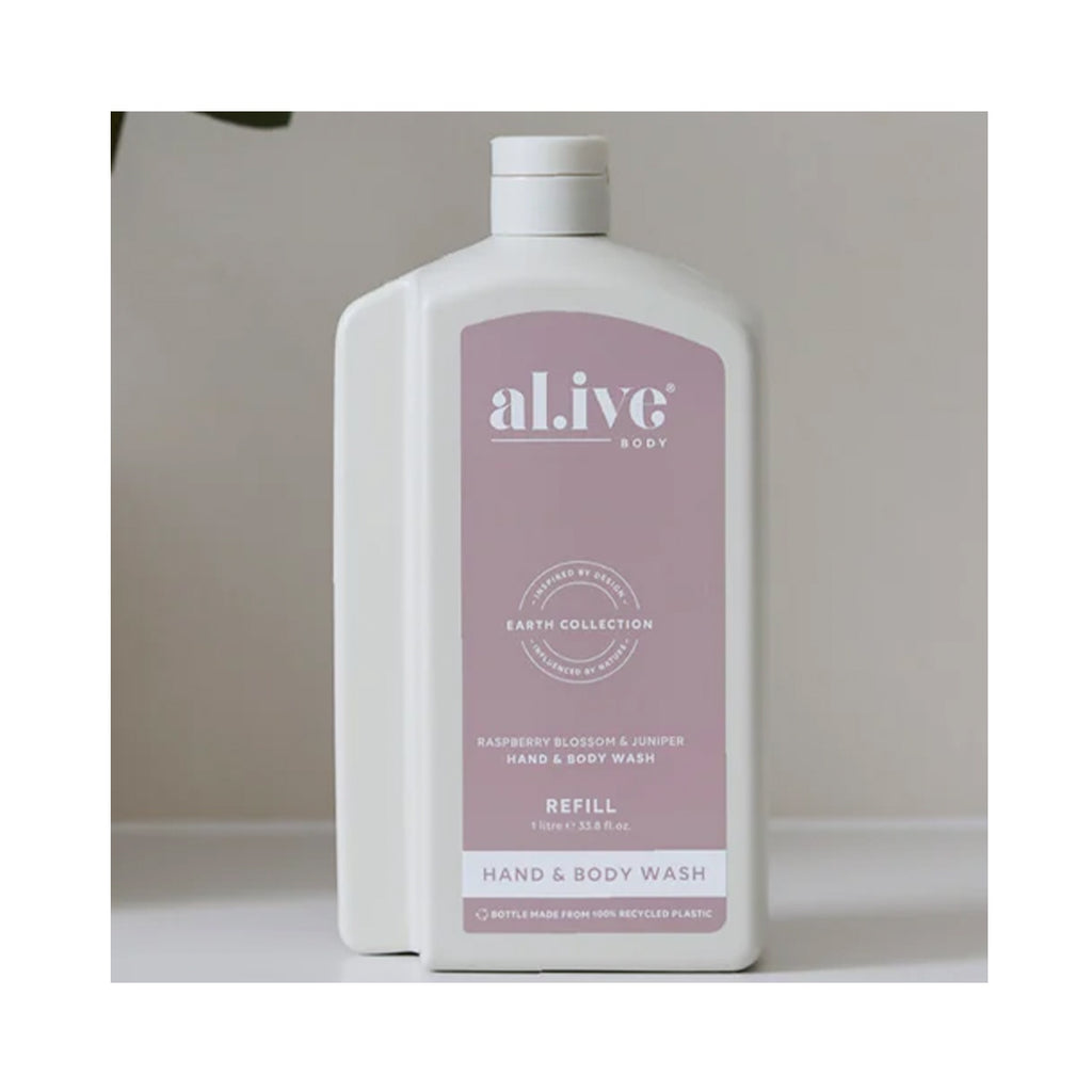 Hand & Body Wash Refill 1L - Raspberry Blossom & Juniper
