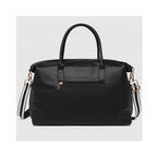 Alexis Stripe Weekender Travel Bag - Black Stripe