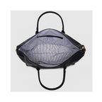 Alexis Stripe Weekender Travel Bag - Black Stripe
