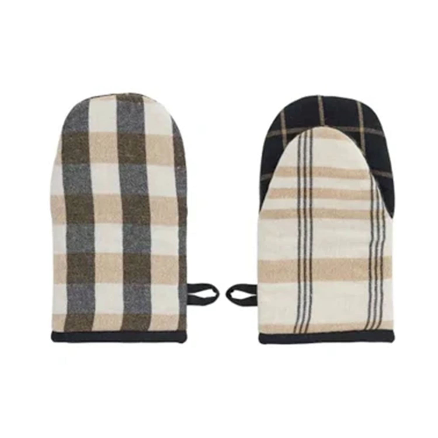 Mitt - Kit Recycled Cotton 15x28cm Black