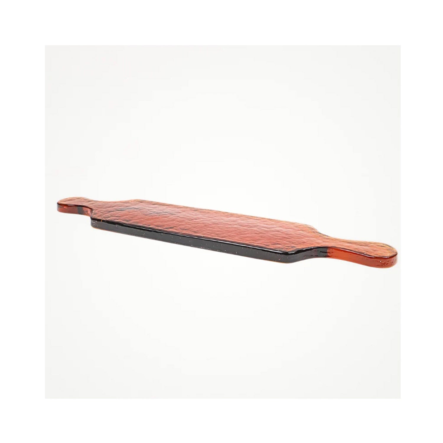 Board Handblown Glass Long - Amber