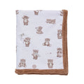 Sherpa Blanket - Cuddly Bear