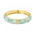 Bangle Enamel - Vine Pale Blue