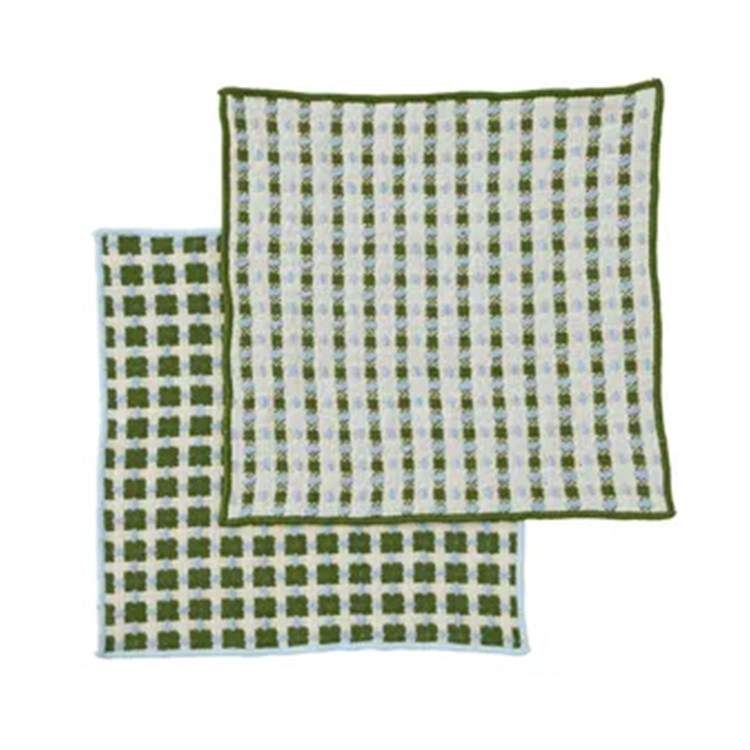 Dishcloth - Kit S/2 Recycled Cotton 25cm Olive