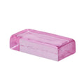 Sculpture Glass - Bernard Brick Pink