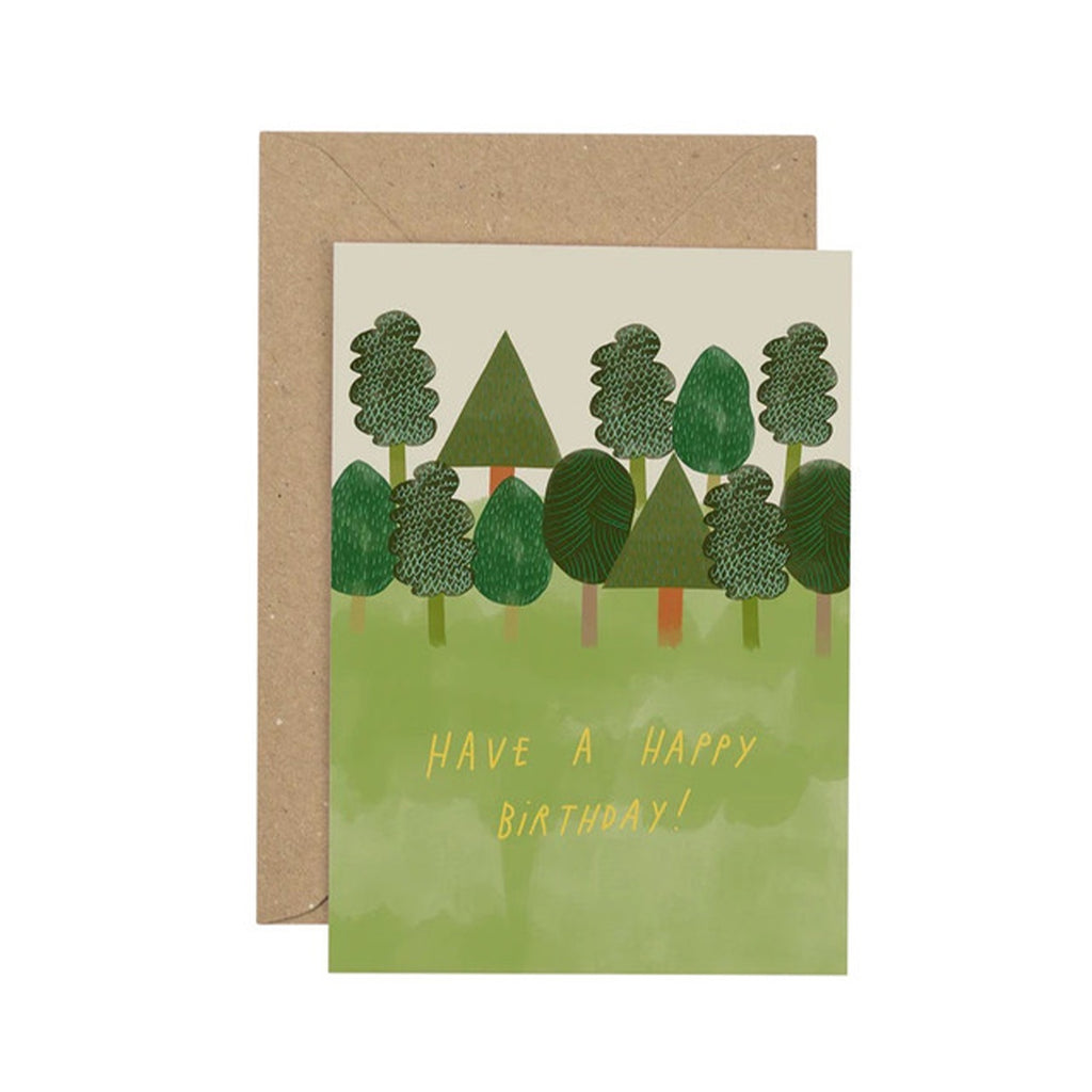 Card Birthday Trees
