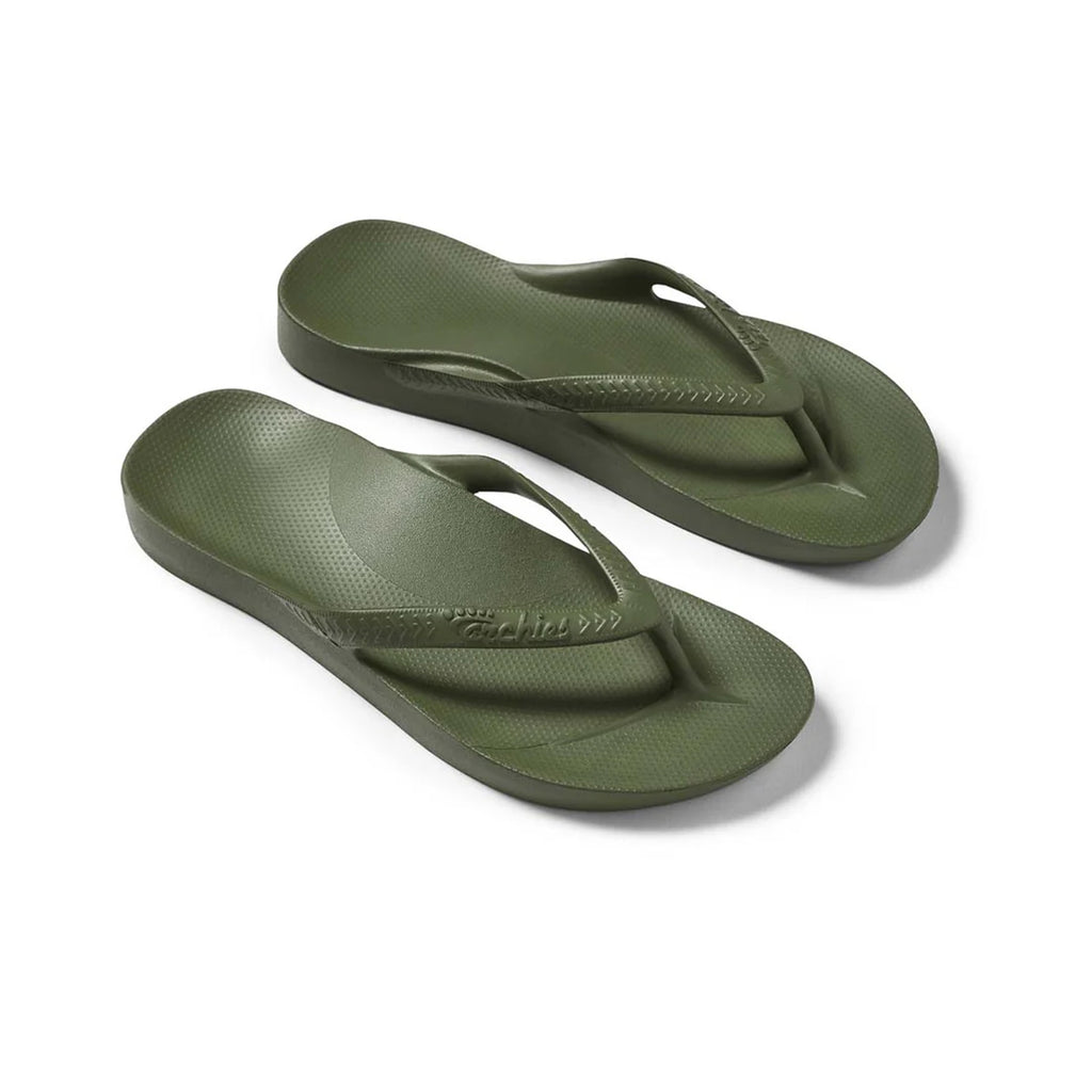 Arch Support Thongs - Olive