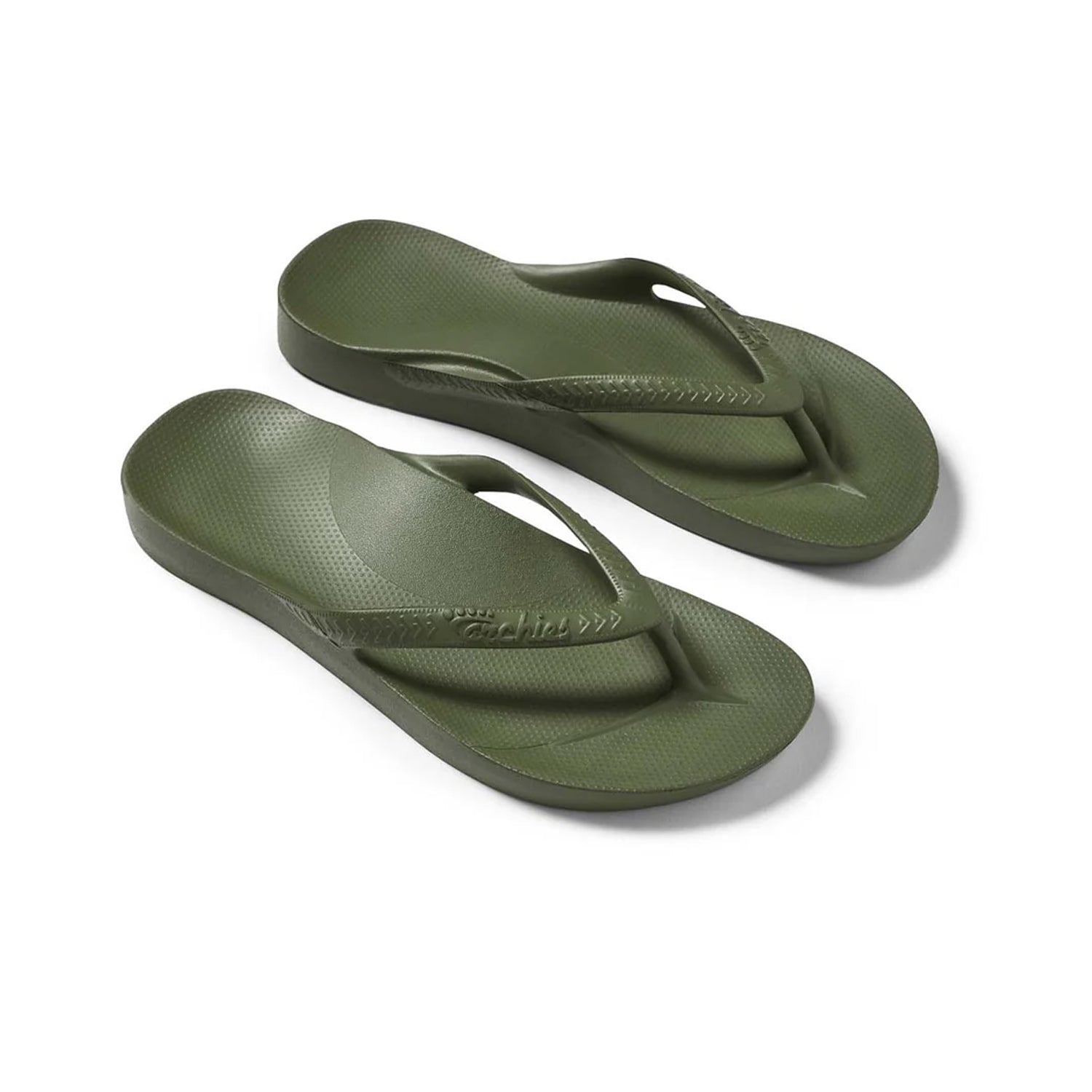 Arch Support Thongs - Olive