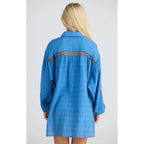 Top Leilani Shirt - Blue haze