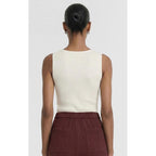 Tank Top Loam Square Neck