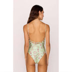 Swimsuit Soleil Scoop Back One Piece - Mermaid Stripe
