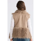 Vest Luna Fur - Taupe