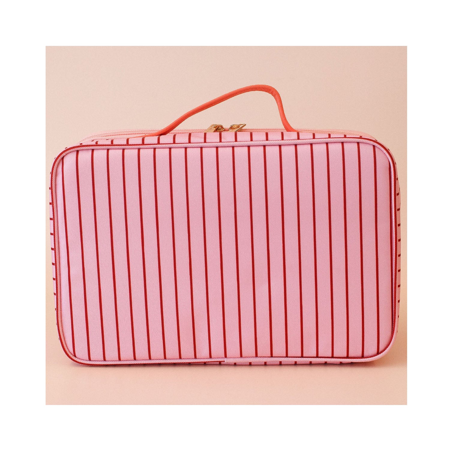 Lunch Bag Large - Strawberry Stripe