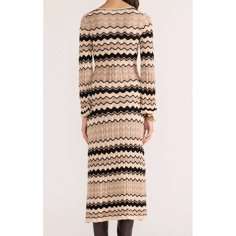 Dress Sabrina Wave Knit Midi