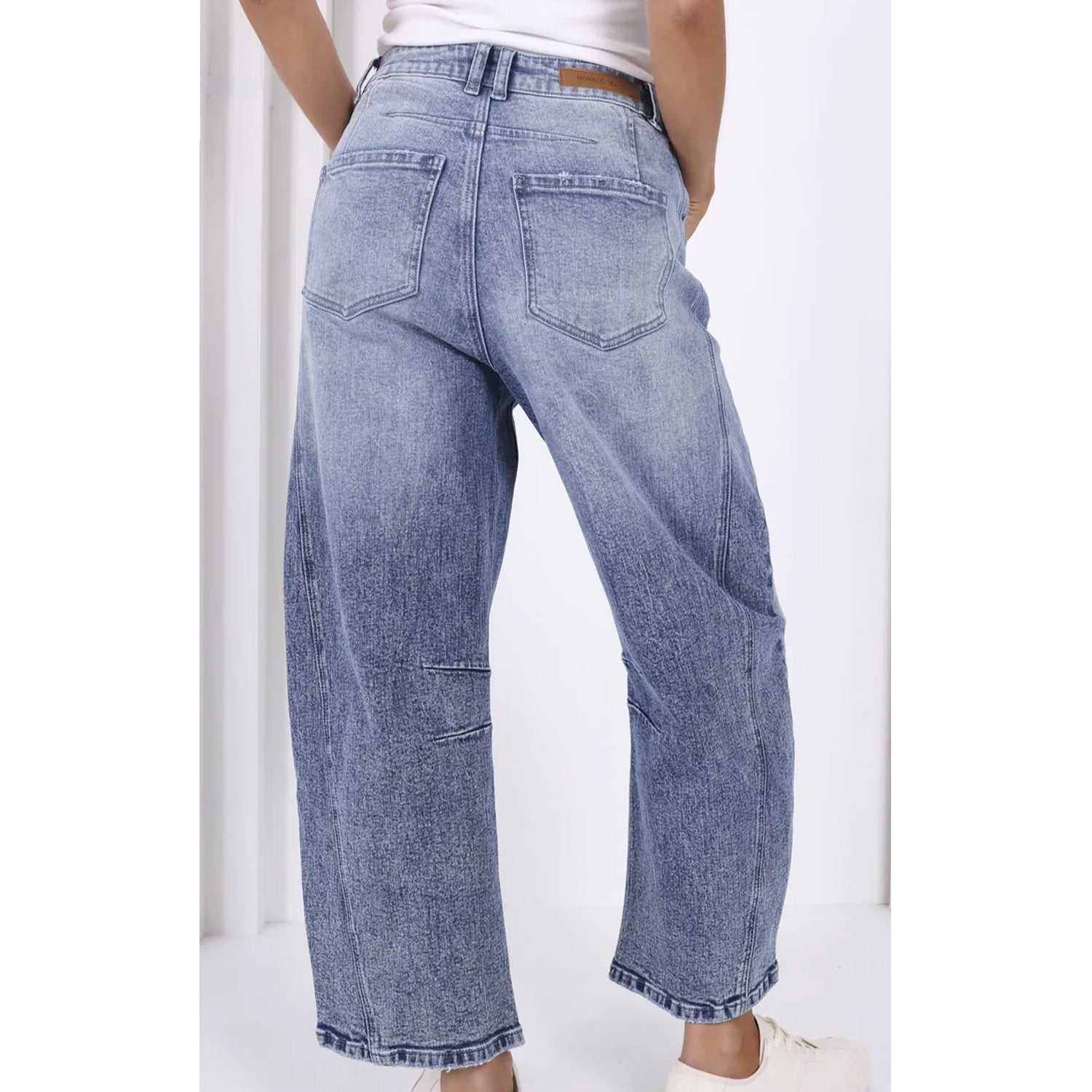 Jeans Theo Barrel - Light Wash Denim