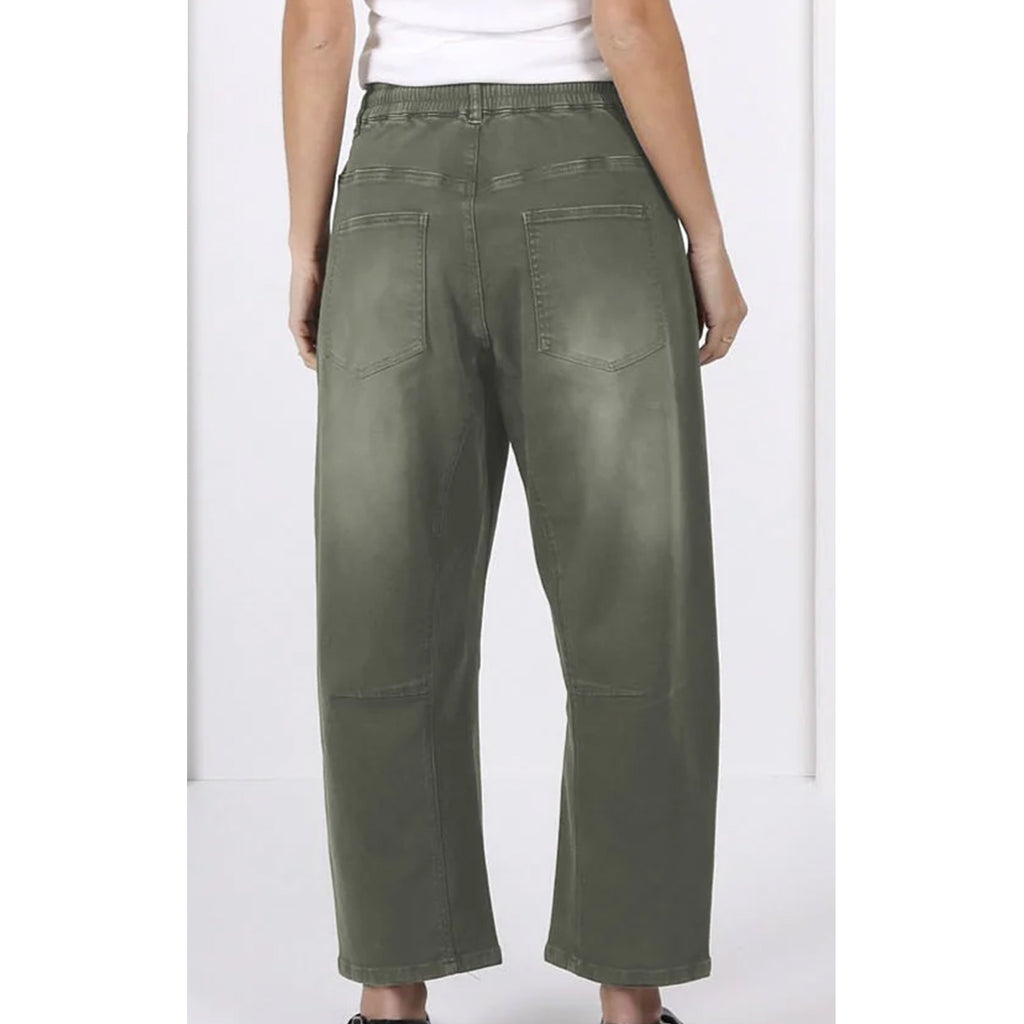Jeans Leo Barrel - Khaki