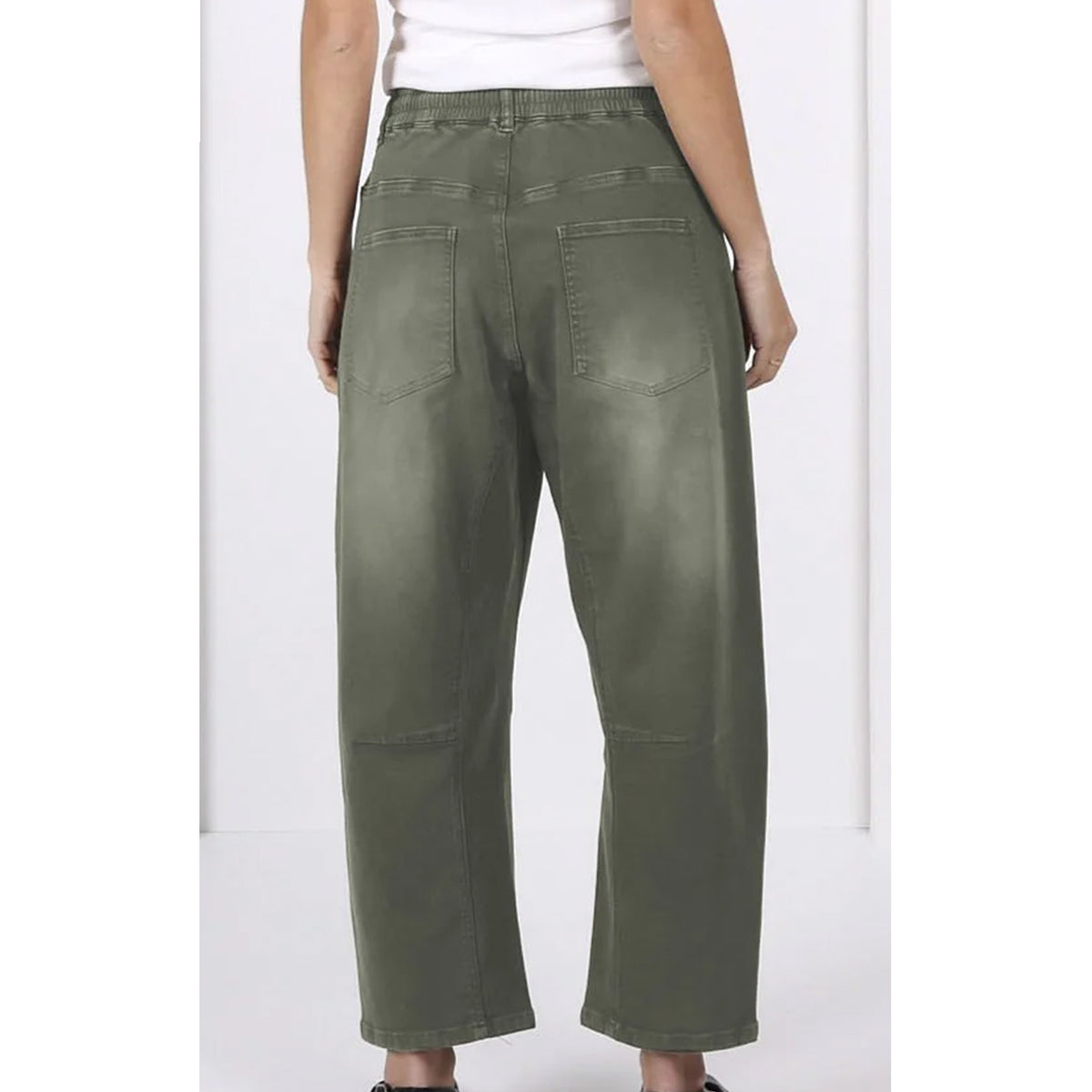 Jeans Leo Barrel - Khaki