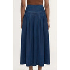 Skirt Chambray Roma - Indigo