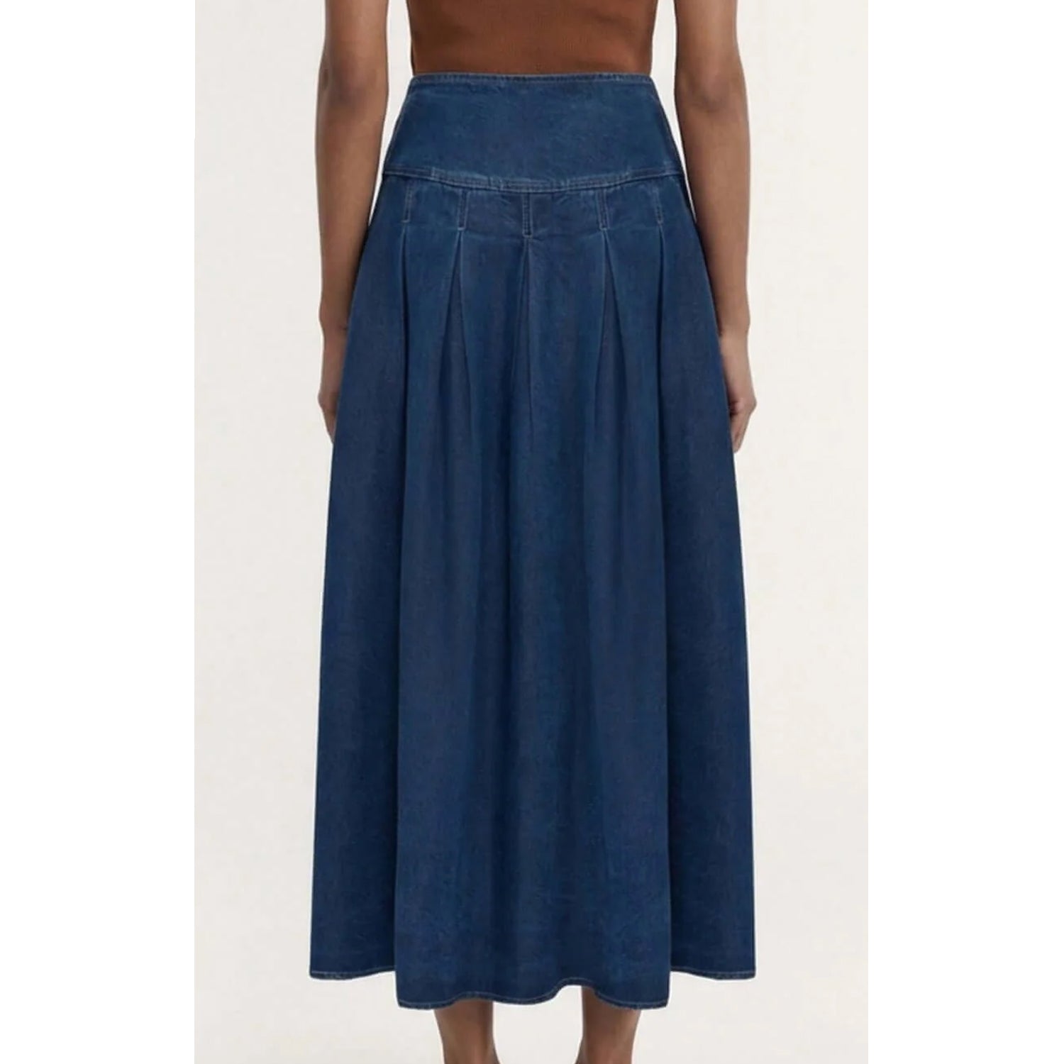 Skirt Chambray Roma - Indigo