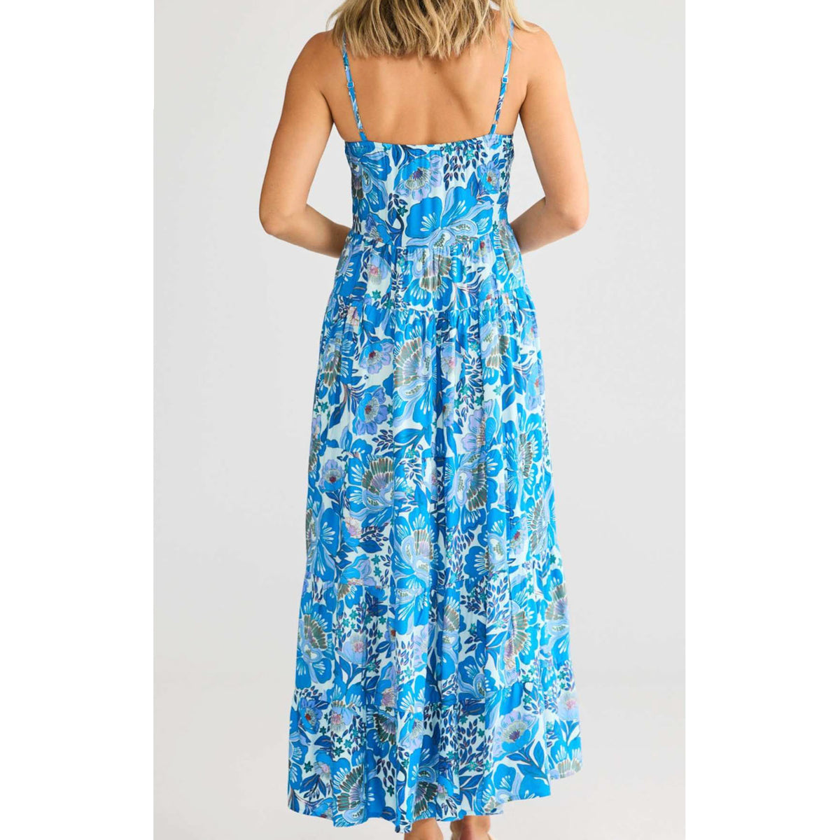 Dress Solmar - Azure Bloom