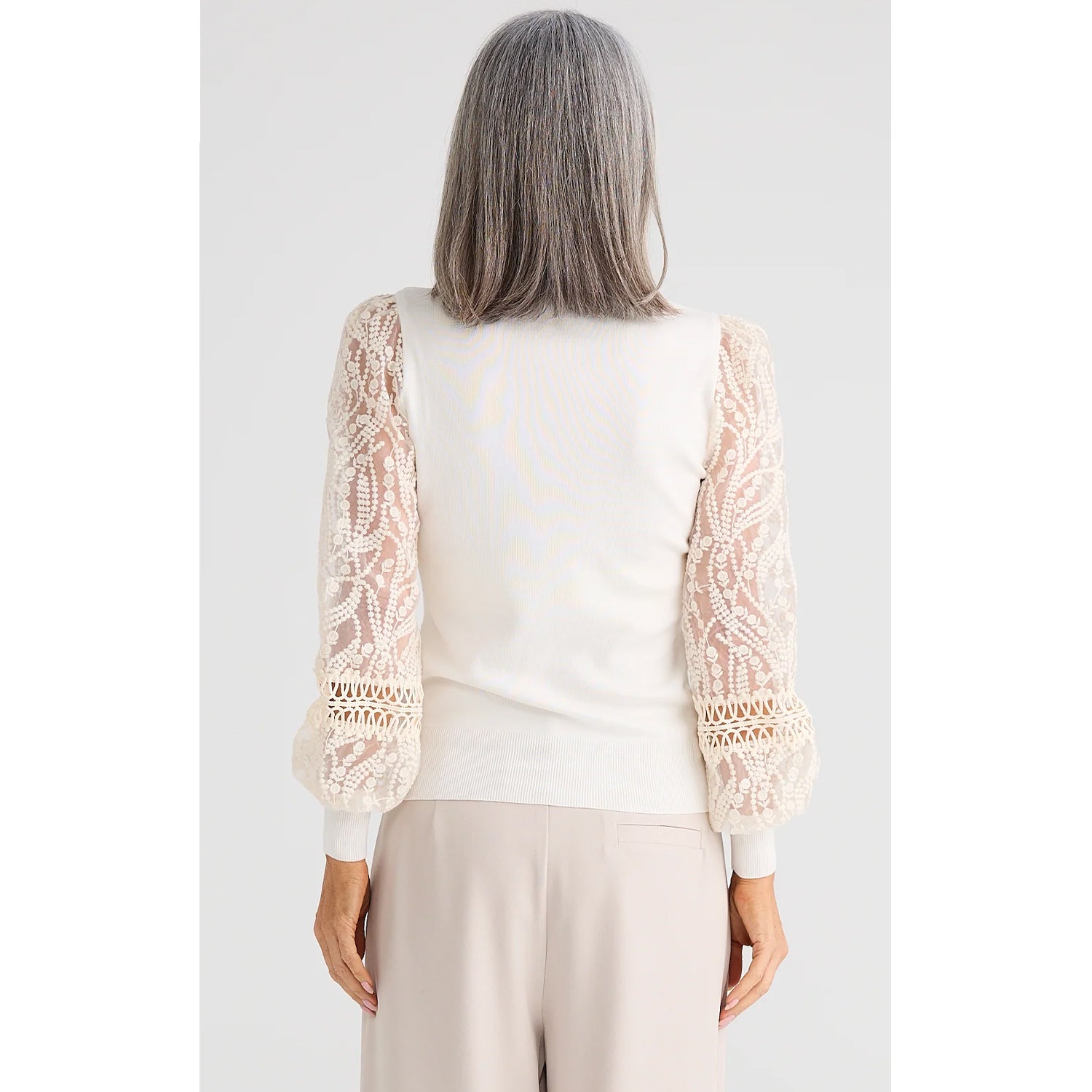 Top Knit Janelle - Off White
