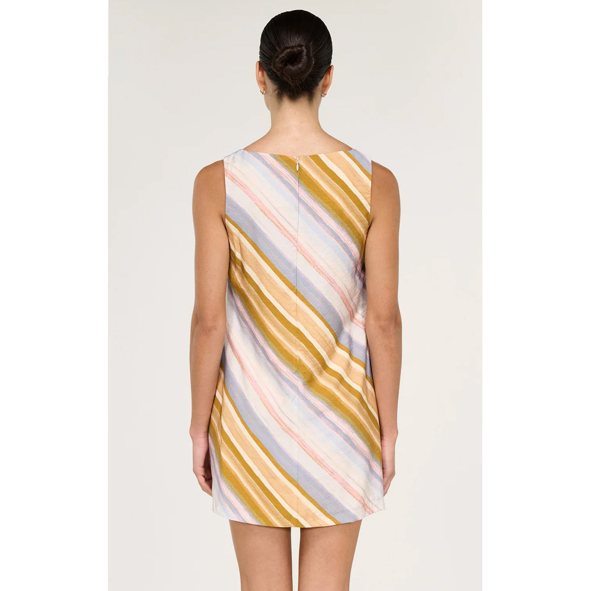 Dress Veda Mini - Pastel Stripe
