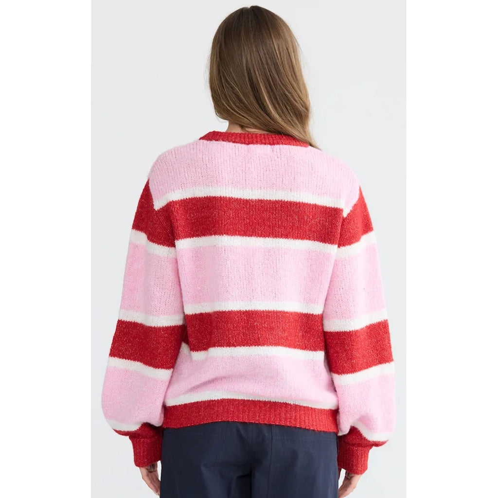 Knit Cove - Pink Stripe