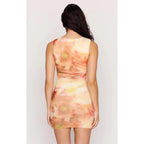 Dress Aria Mesh Mini - Watercolour Floral