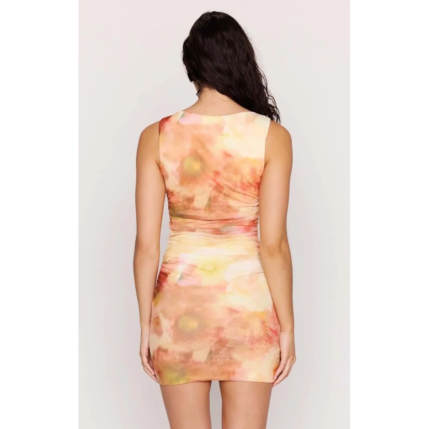 Dress Aria Mesh Mini - Watercolour Floral
