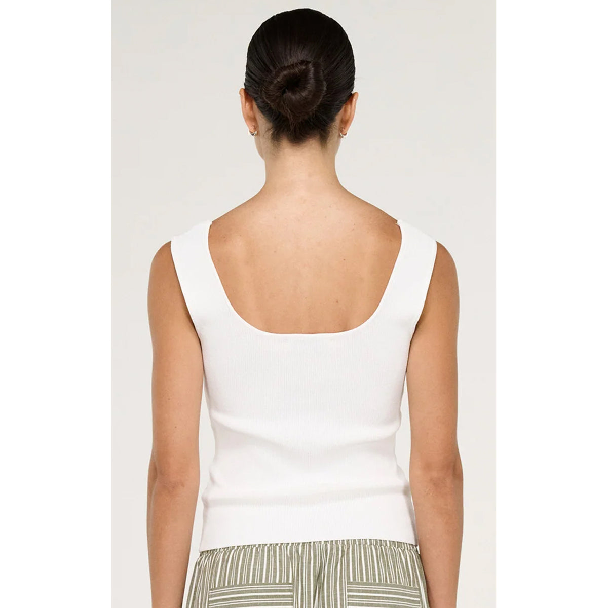 Tank Knit Vera - White