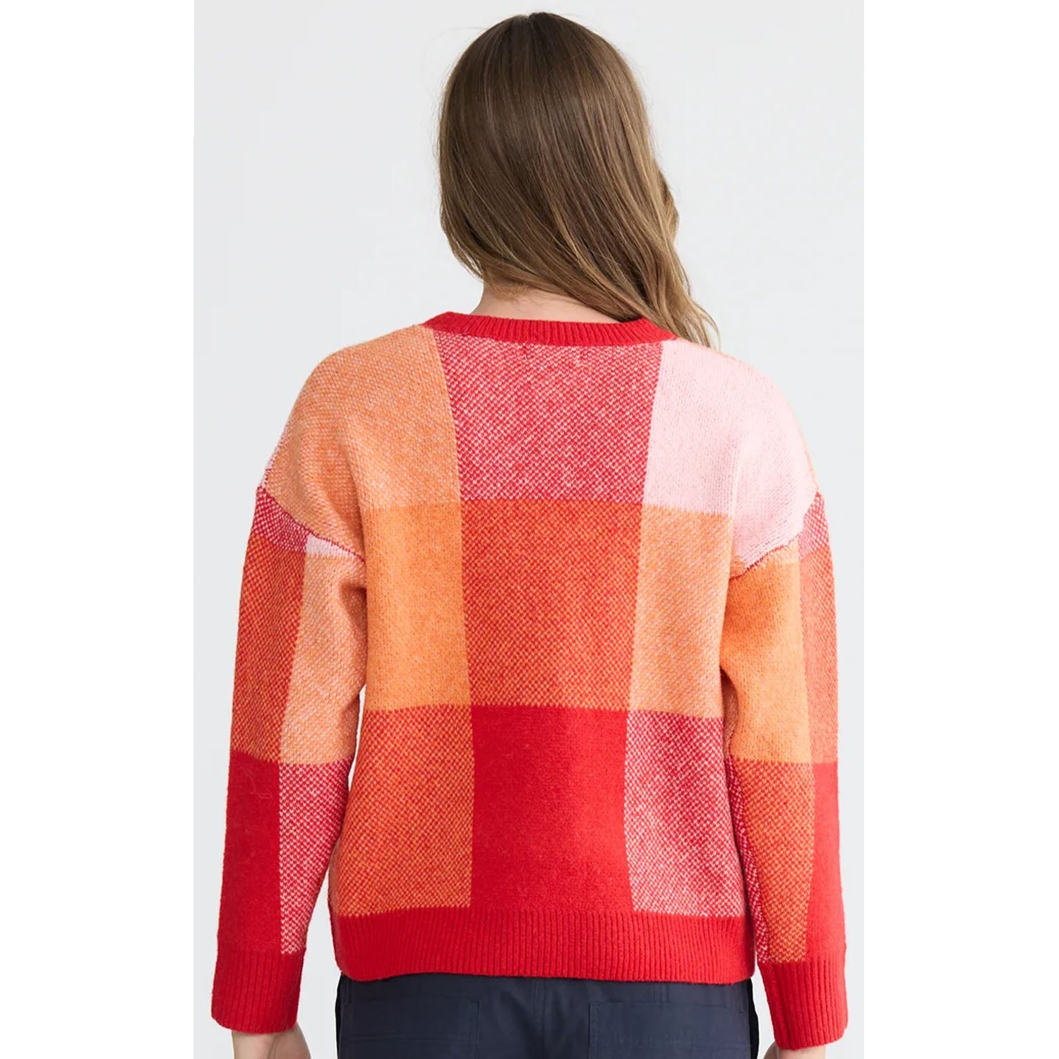 Knit Overboard - Pink Valle Check