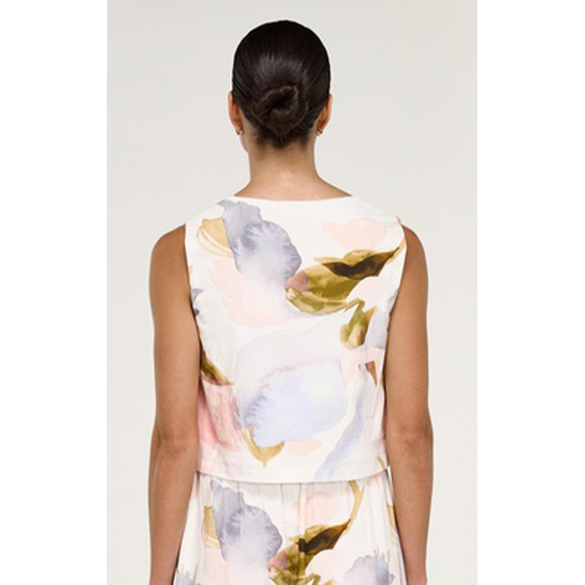 Top Valea - Watercolor Floral