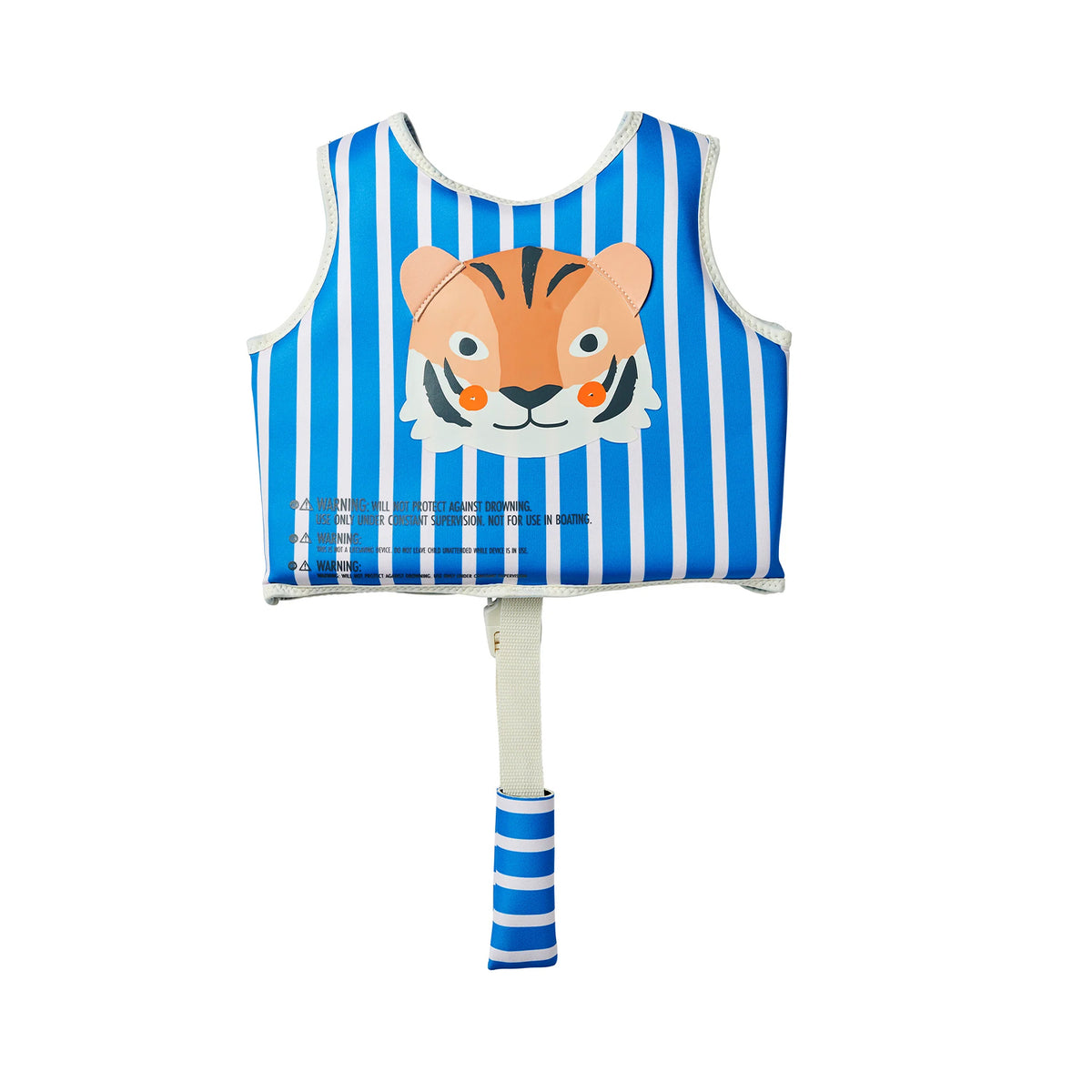 Kids Swim Vest 2-3 Tino the Tiger Blue