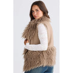 Vest Luna Fur - Taupe