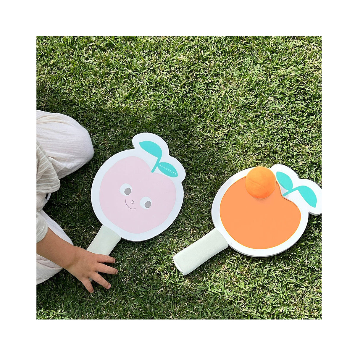 Beach Bats Kids Velcro Poppy the Peach Multi