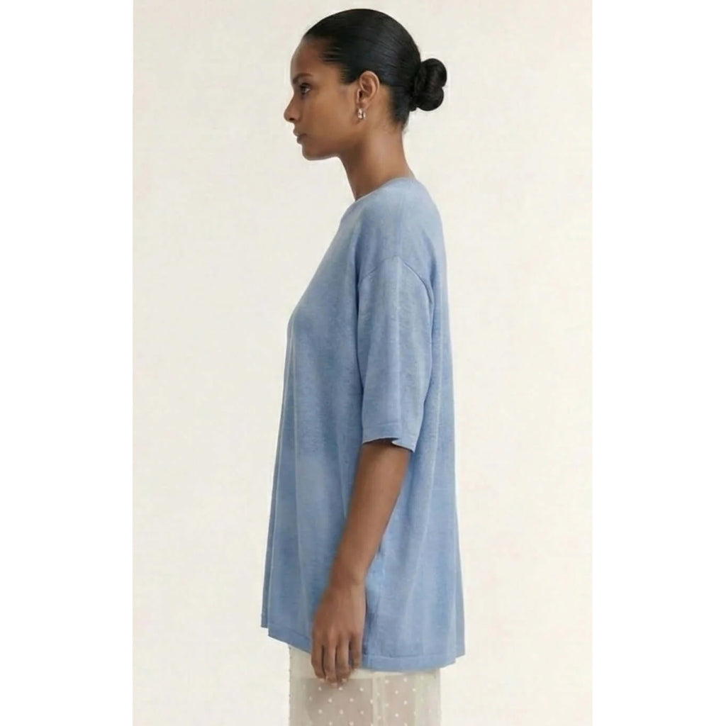 Knit Tee Orla - Blue