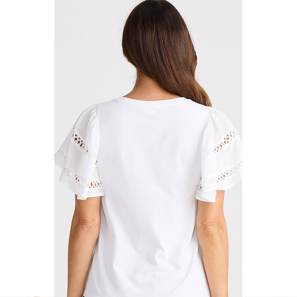 Top Chloe Tee White