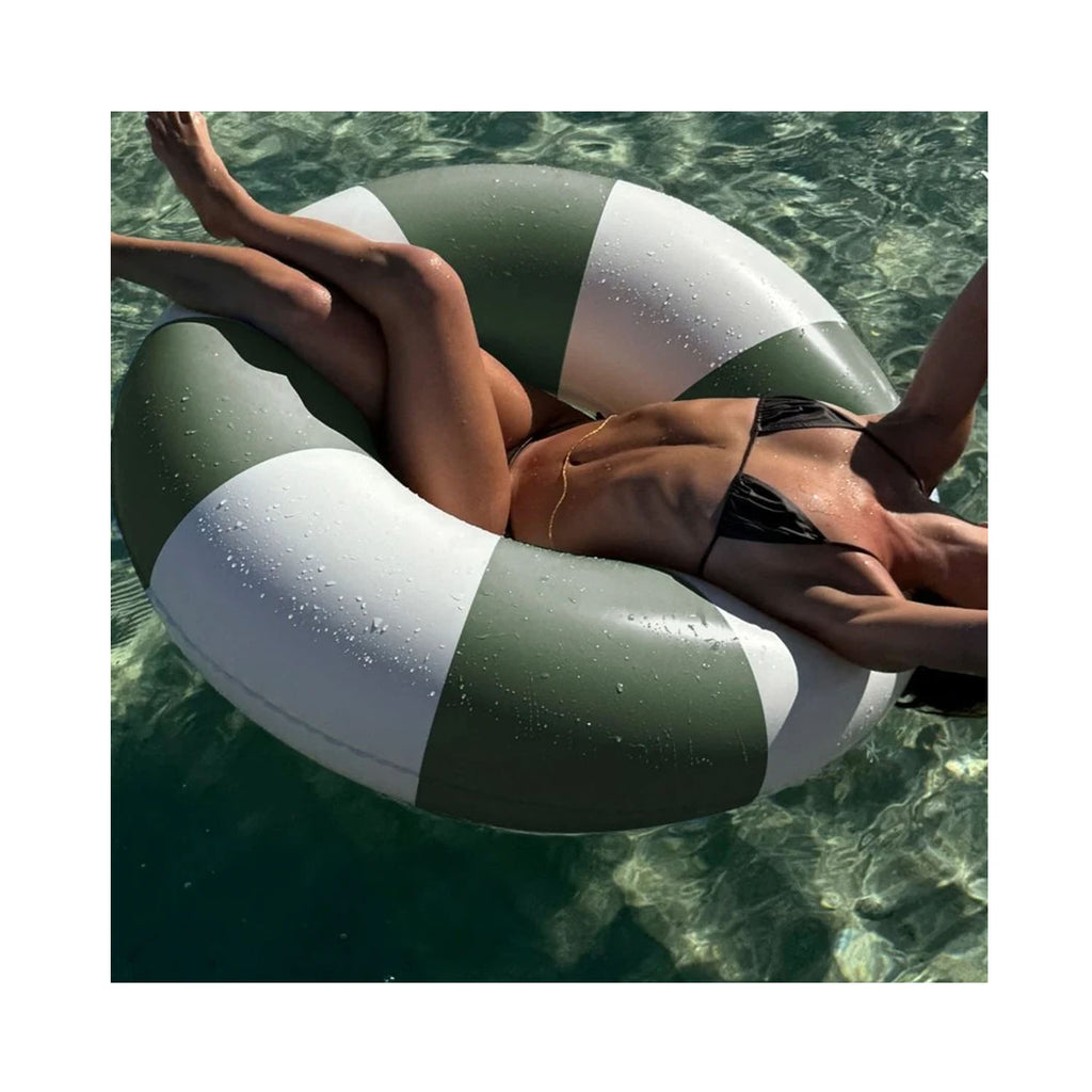 Tube Pool Ring Olive