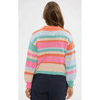 Knit Tarn - Pink Multi Stripe