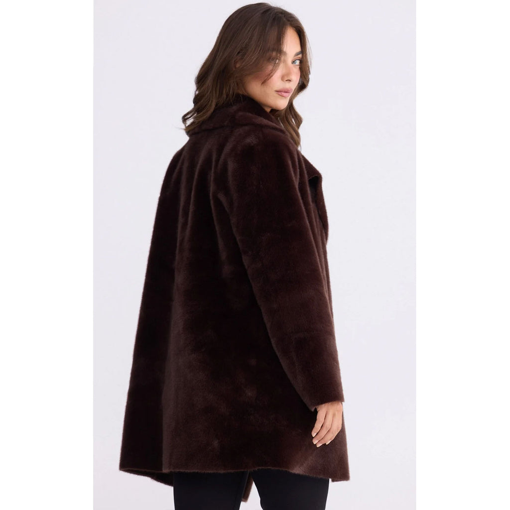 Coat Odette Chocolate