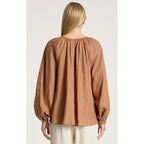 Top Bajau Blouse - Clay