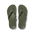 Arch Support Thongs - Olive